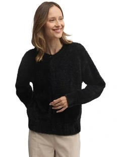 Hearth Cardi in Black