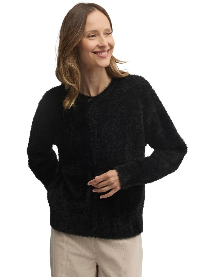 Hearth Cardi in Black image 1