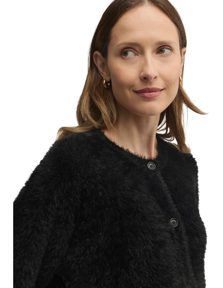 Hearth Cardi in Black image 3