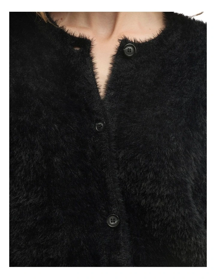 Hearth Cardi in Black image 4