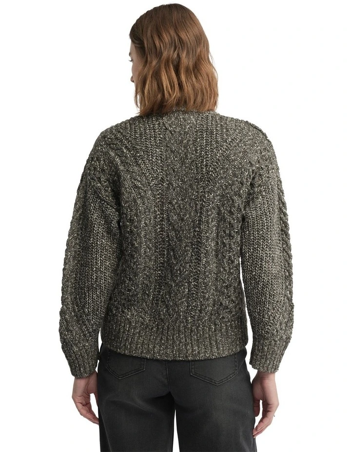 Chateau Cardigan in Grey image 2