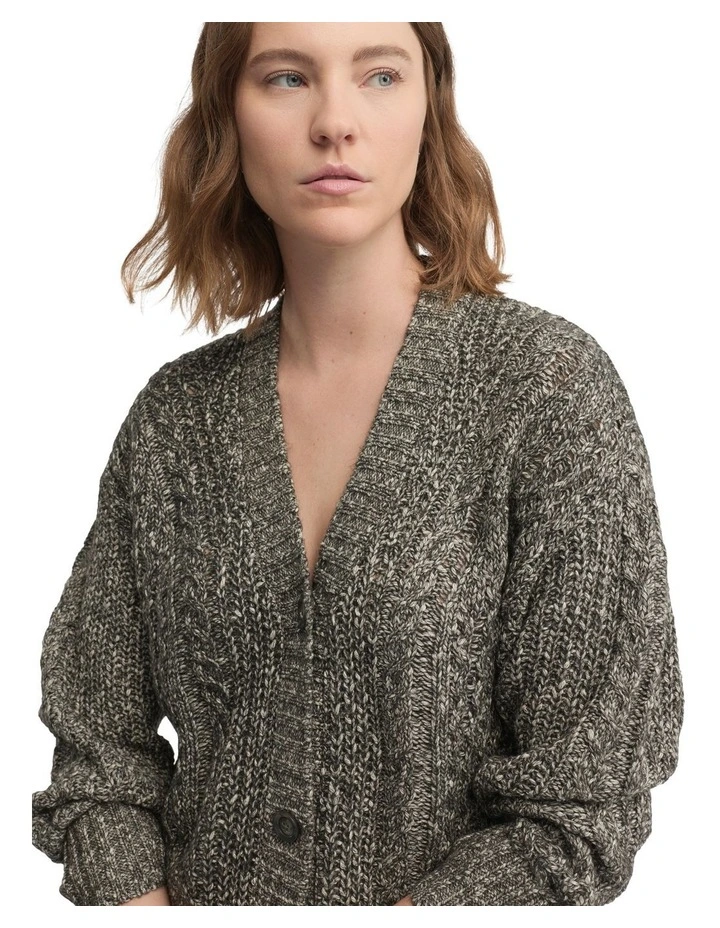 Chateau Cardigan in Grey image 3