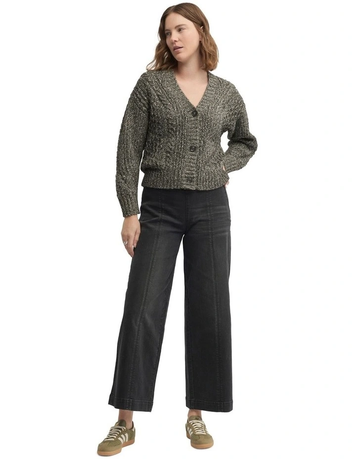 Chateau Cardigan in Grey image 4