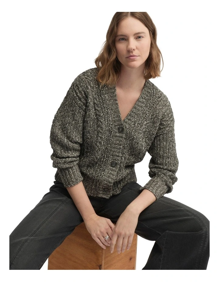 Chateau Cardigan in Grey image 5