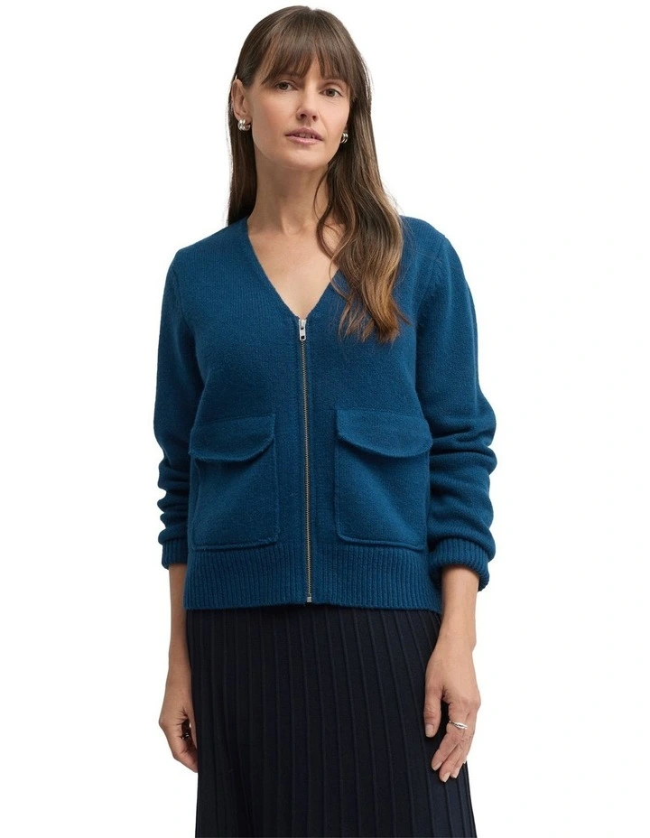 Centosa Cardigan in Blue image 1