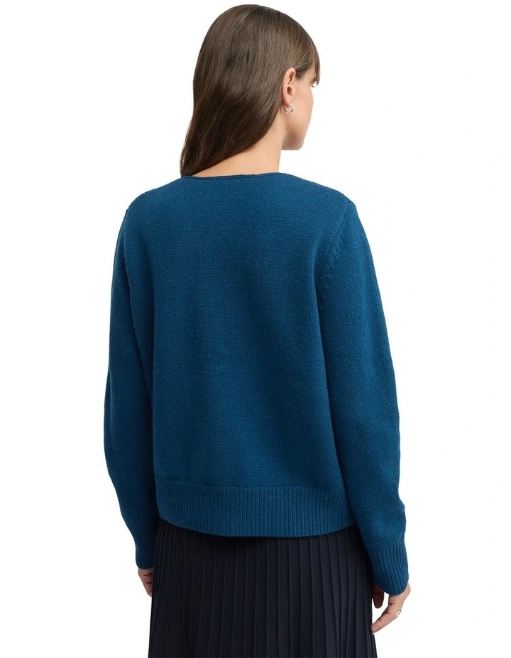 Centosa Cardigan in Blue image 2