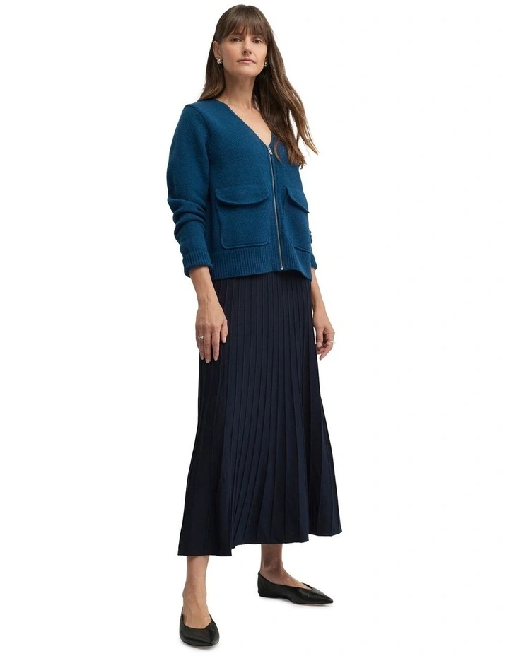 Centosa Cardigan in Blue image 3