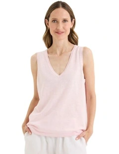 Blaze Knit Vest in Pink