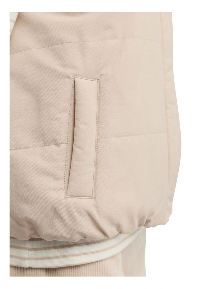 Levity Vest in Beige image 4