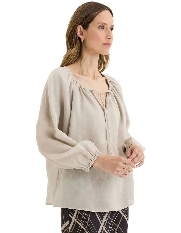 Bohdi Top in Cream image 2