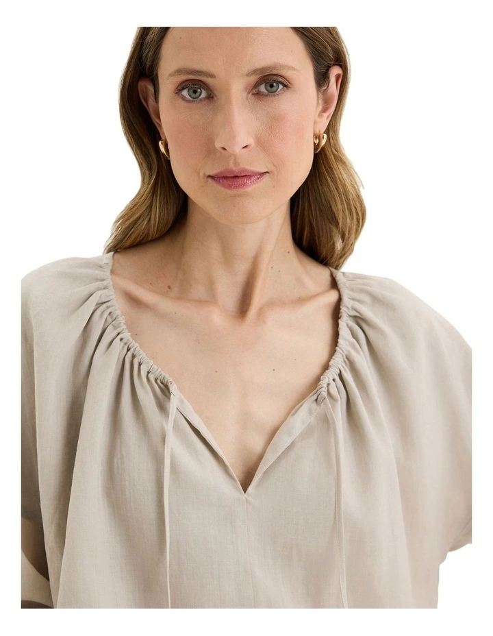 Bohdi Top in Cream image 4