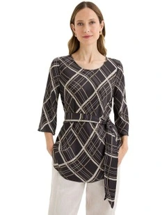 Controllo Top in Black