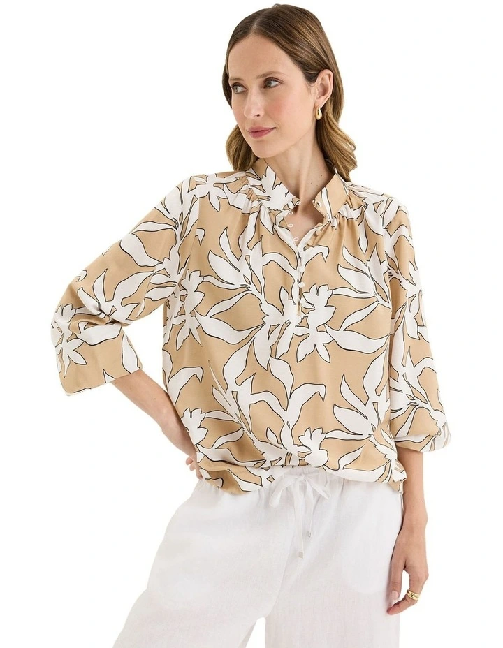 Broadleaf Top in Yellow image 1