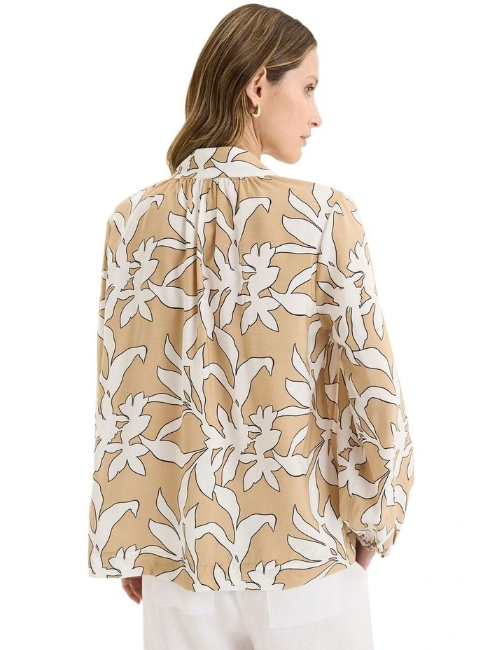 Broadleaf Top in Yellow image 2