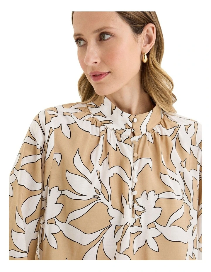 Broadleaf Top in Yellow image 4