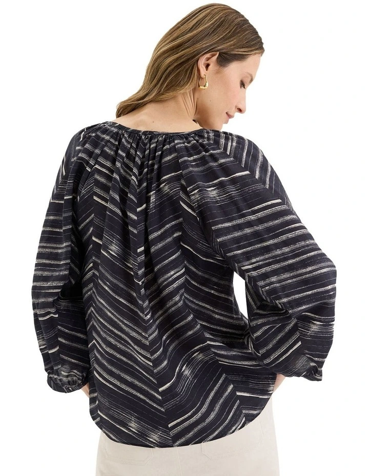 Fleeting Top in Blue image 3