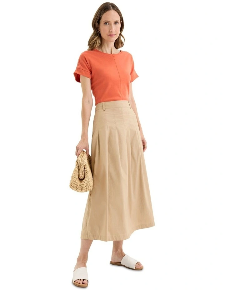 Solitude Tee in Orange image 5
