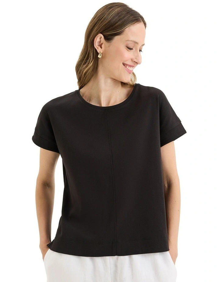Solitude Tee in Black image 1