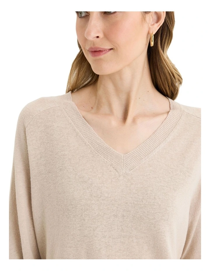 Semillon Knit Jumper in Cream image 4