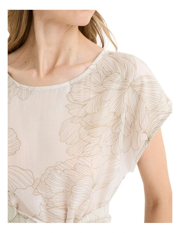 Rose Top in White image 4