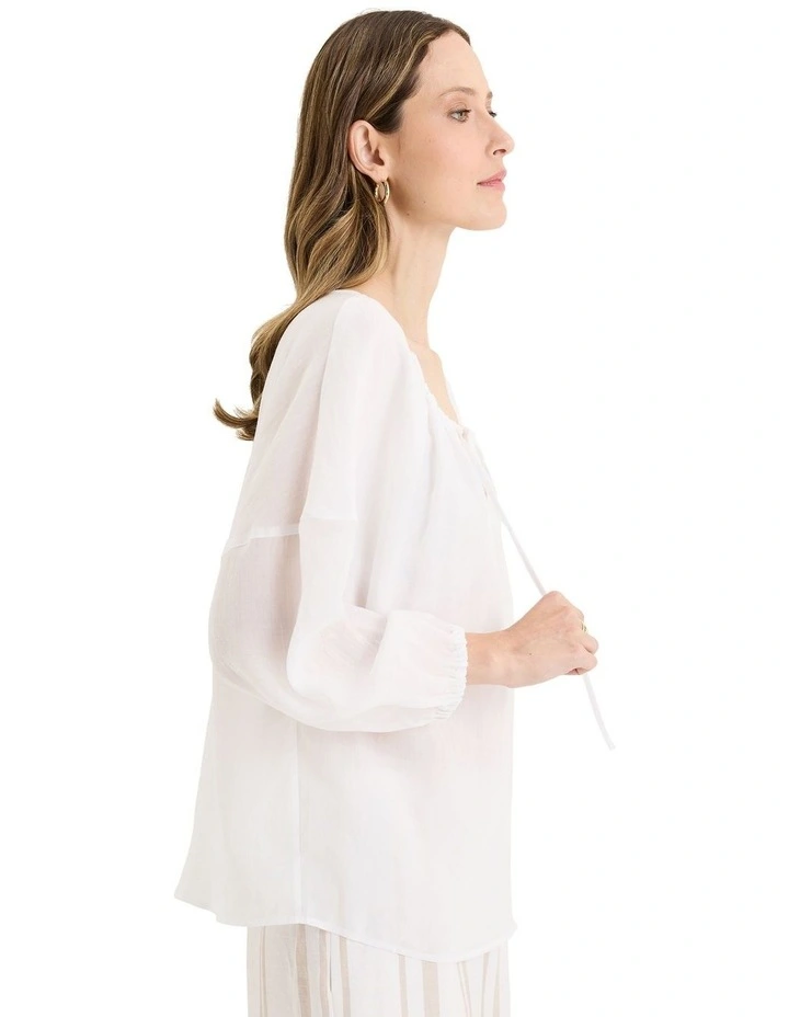 Bohdi Top in White image 3