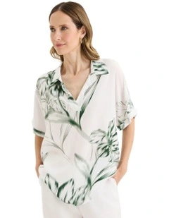 Lotus Top in White