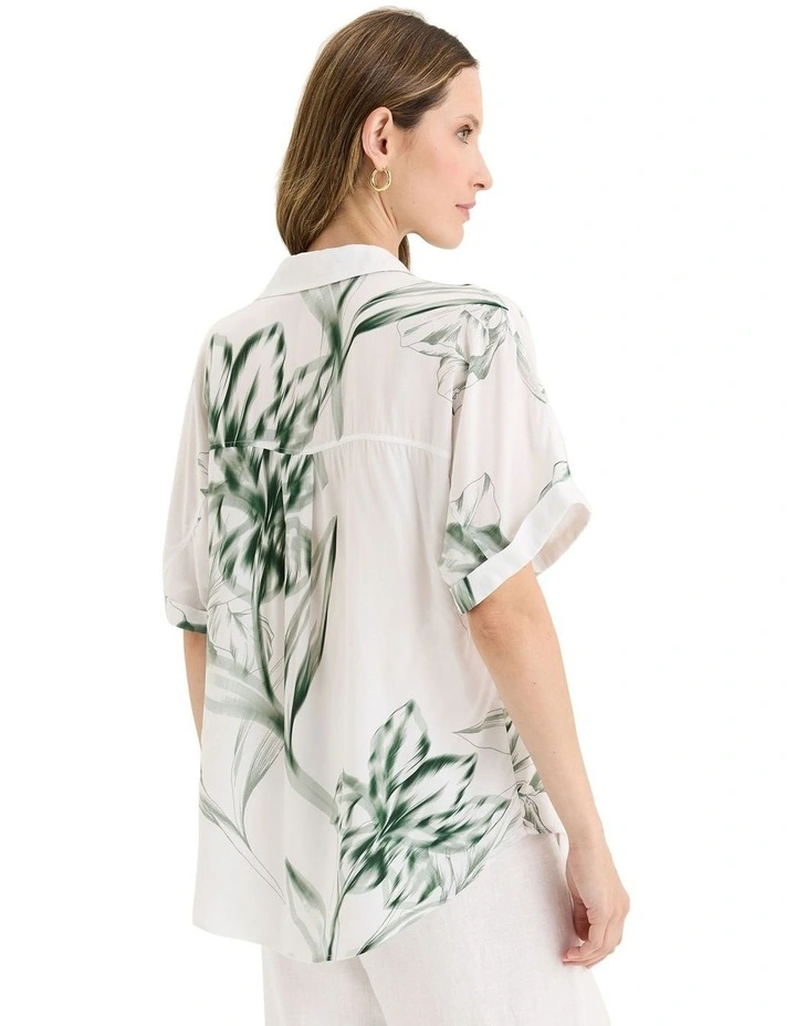 Lotus Top in White image 2