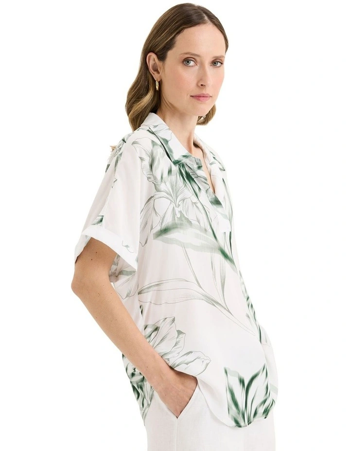 Lotus Top in White image 3