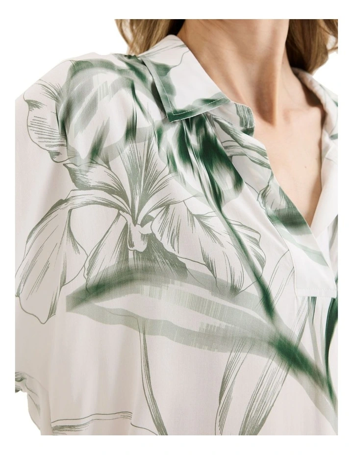 Lotus Top in White image 4