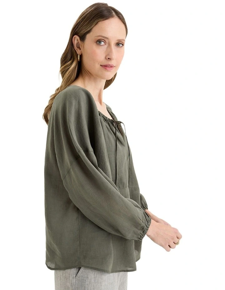 Bohdi Top in Green image 3