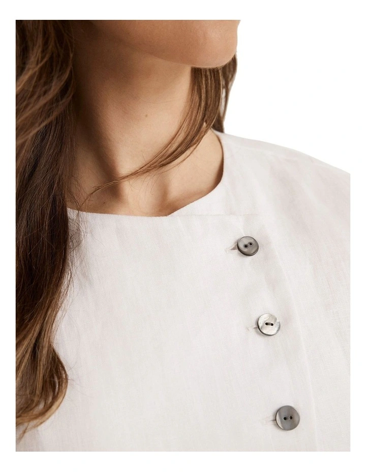 Kinship Vest in White image 4