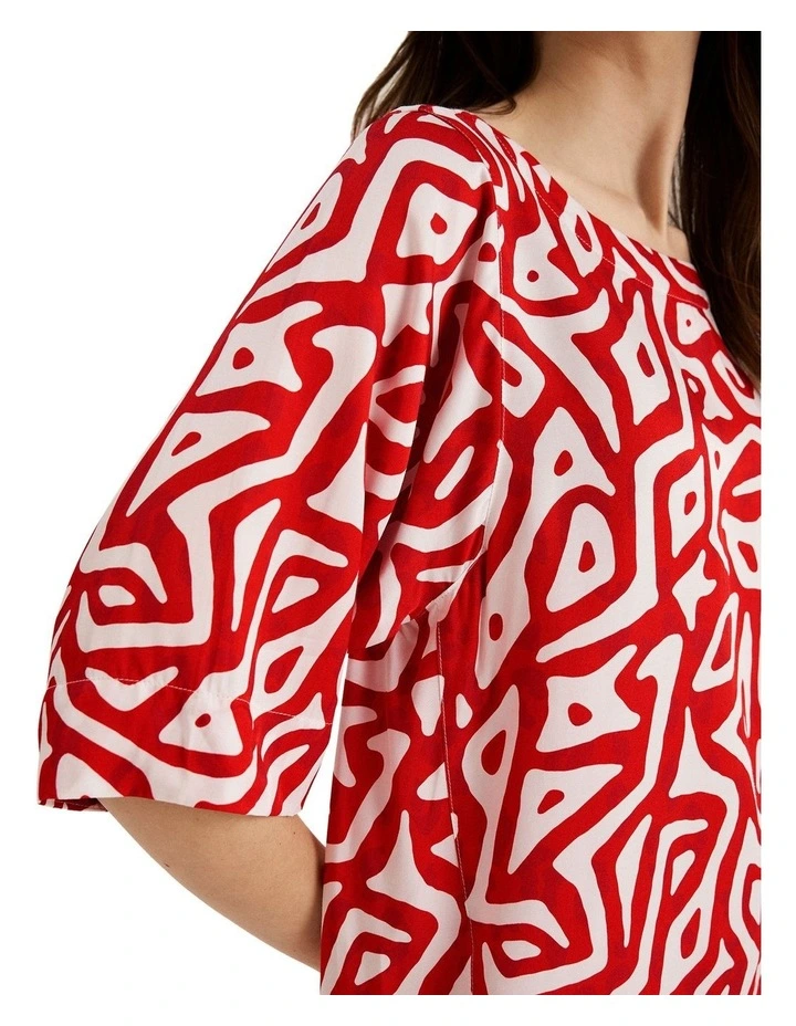 Liberty Top in Red image 4