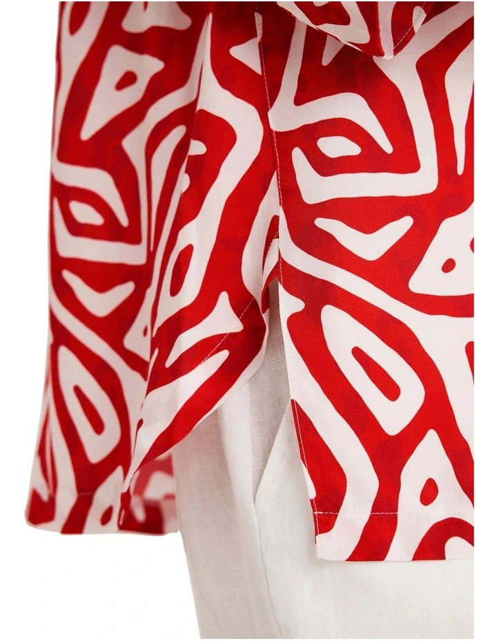 Liberty Top in Red image 5