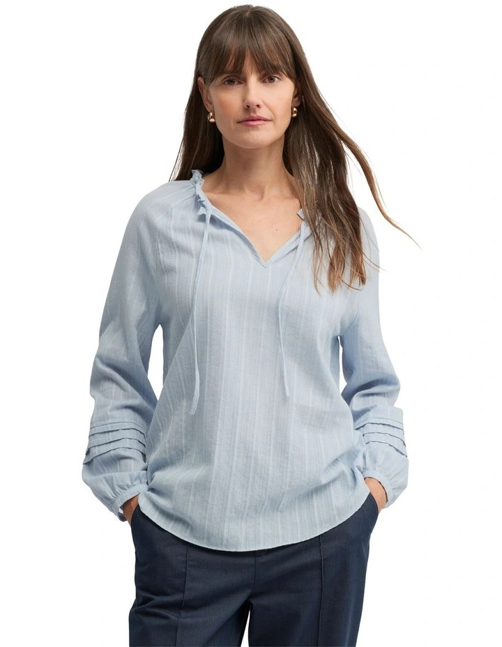 Alley Blouse in Hue image 1