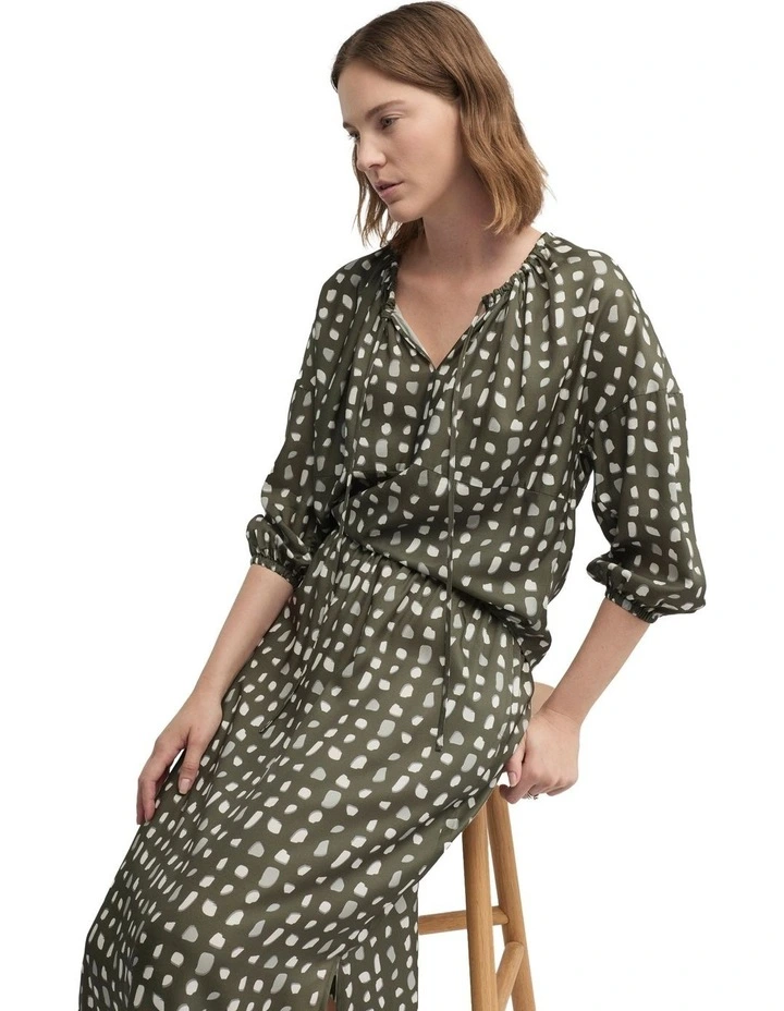 Yield Blouse in Green image 4