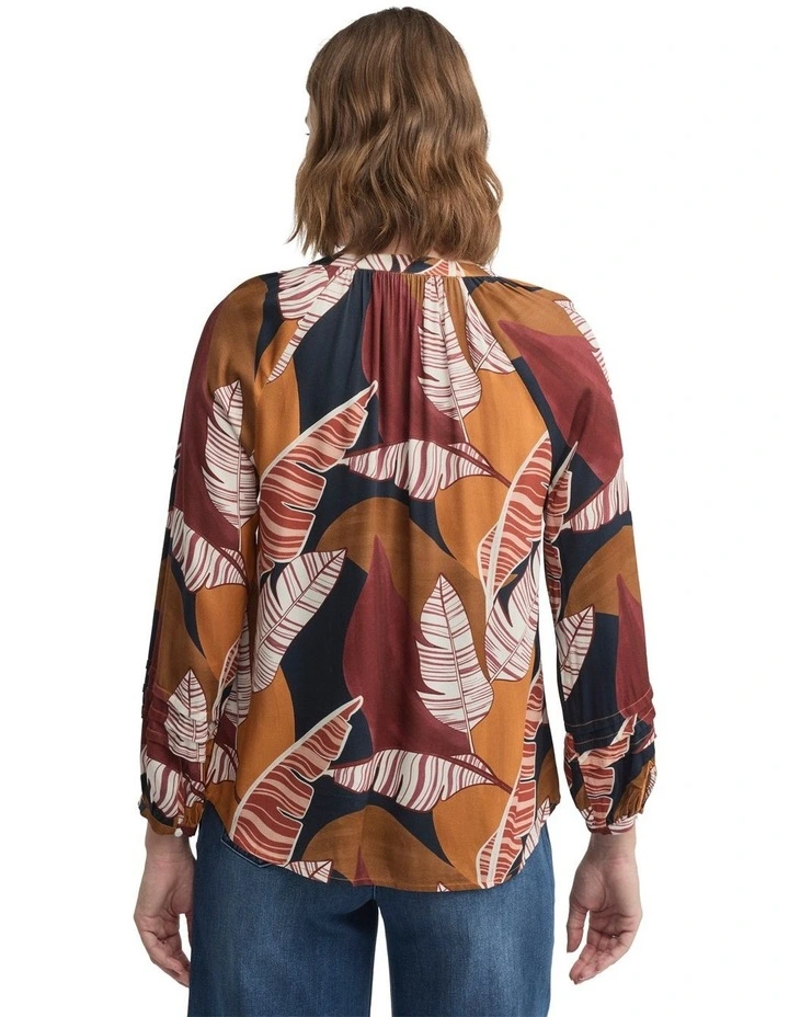 Feather Stone Blouse in Multi image 2