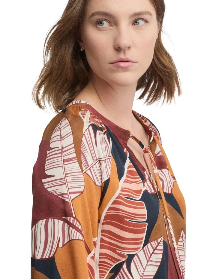 Feather Stone Blouse in Multi image 4