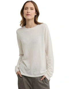 Villa Knit Top in Cream