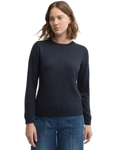 Villa Knit Top in Blue