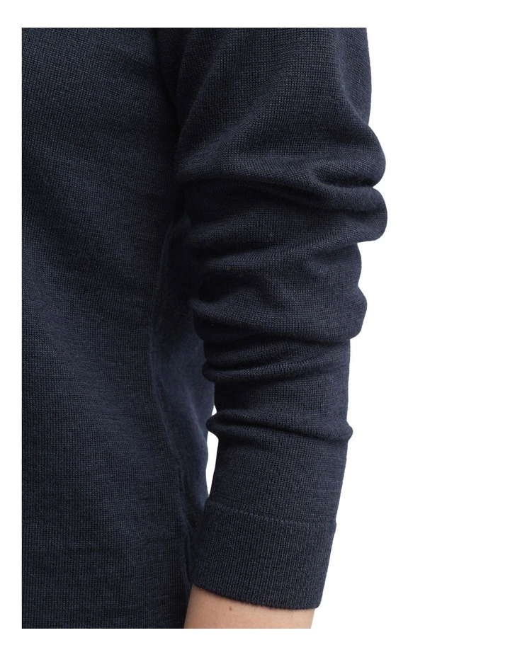 Villa Knit Top in Blue image 4