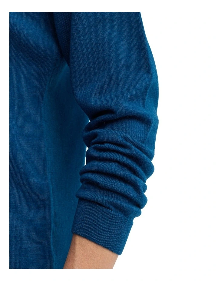 Villa Knit Top in Blue image 3