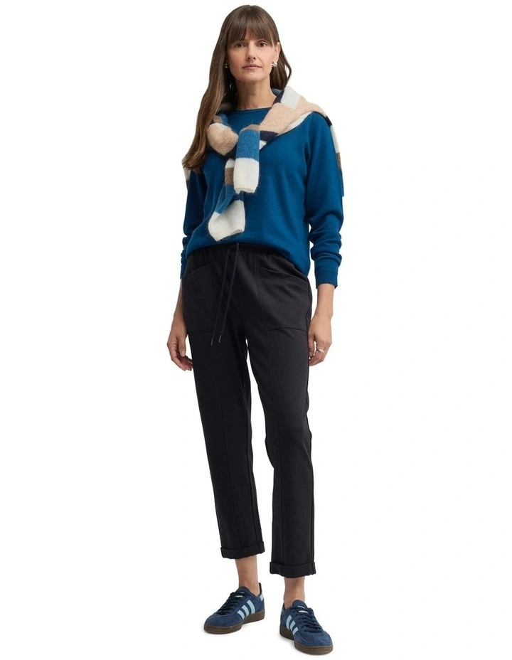 Villa Knit Top in Blue image 5