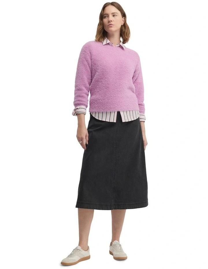 Hearth Knit Top in Purple image 5