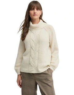 Rationale Knit Jumoer in Cream