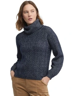 Hudson Knit Jumpers in Blue