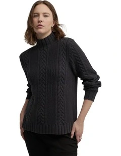 Thesis Knit Top in Black