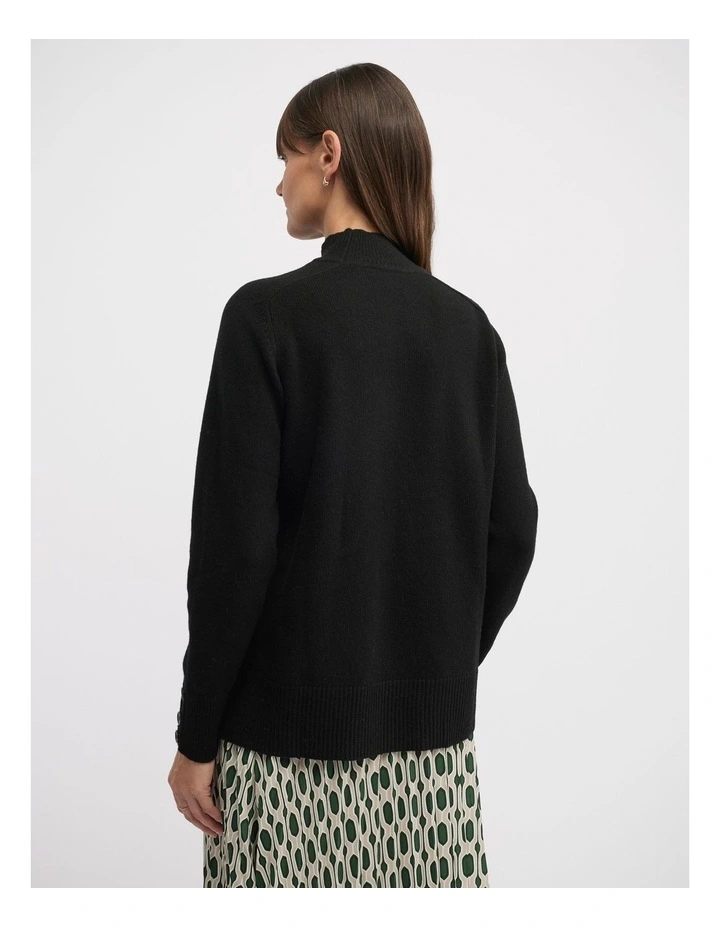 Shaft Knit in Black image 2