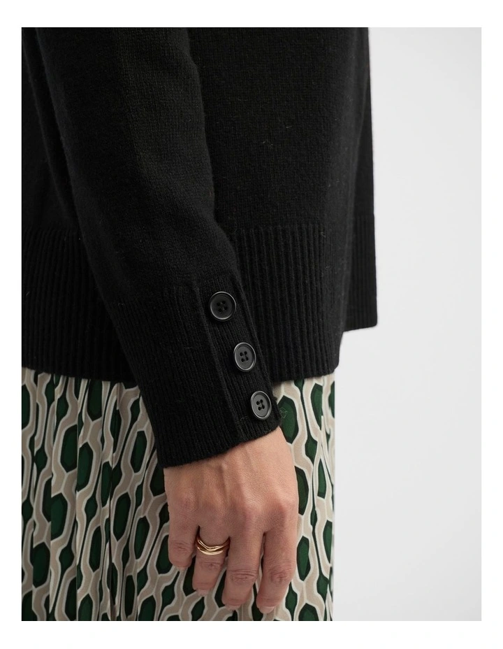 Shaft Knit in Black image 4