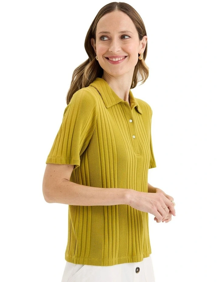 Costola Top in Green image 2