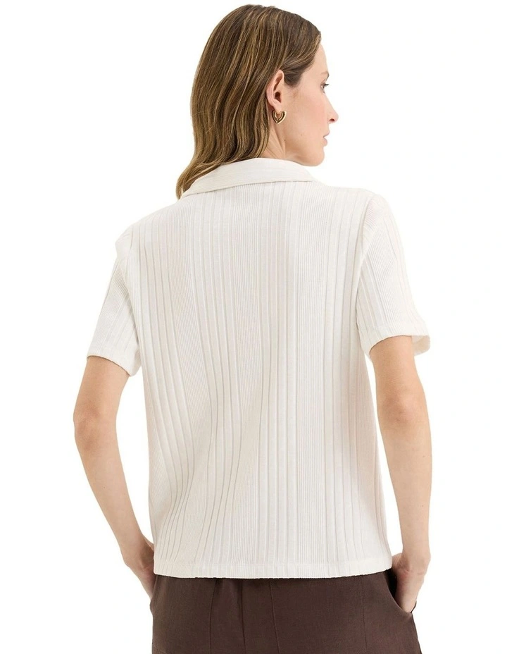 Costola Top in White image 3